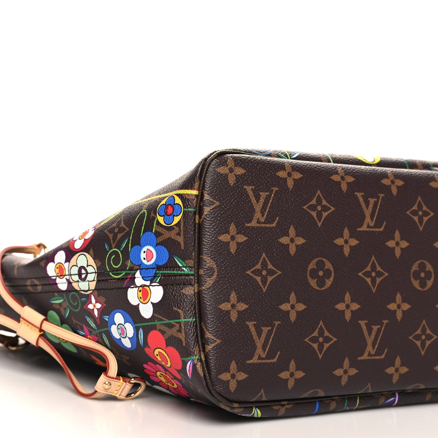 LV X TM Monogram Flowers Neverfull MM
