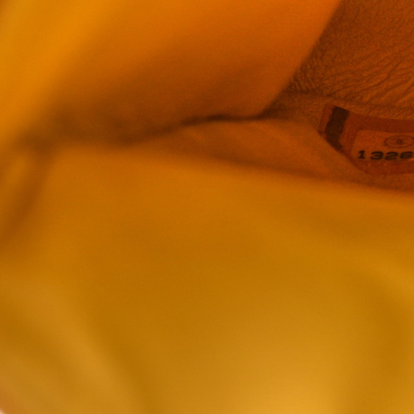 Lambskin Quilted Medium Double Flap Yellow