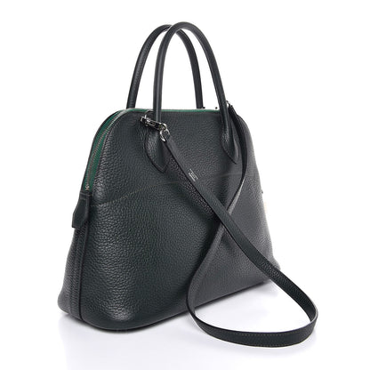 Hermes Taurillon Clemence Bolide 31 Vert Fonce 4 of 8