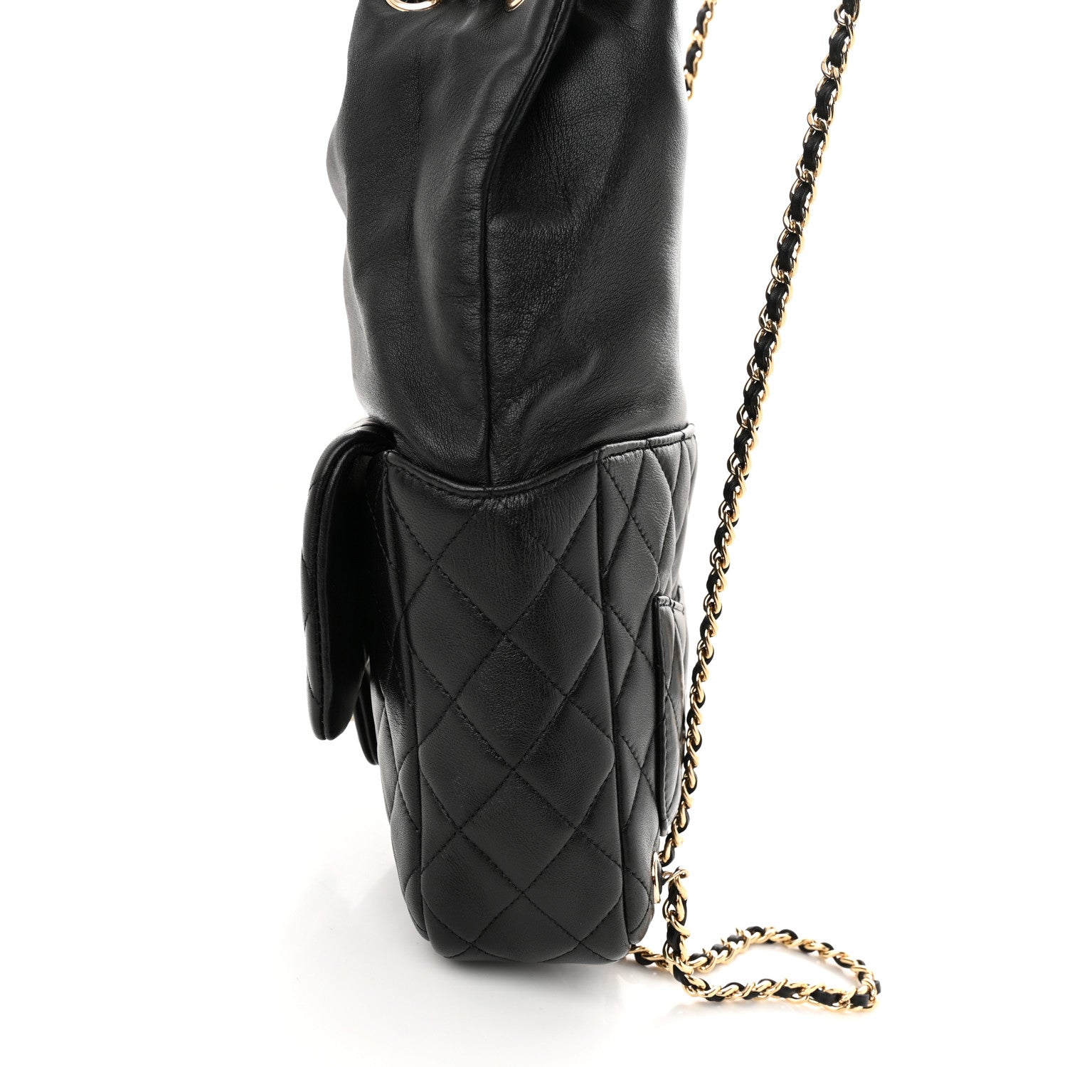 Chanel Lambskin Quilted Small In Seoul Backpack Black 11 of 11