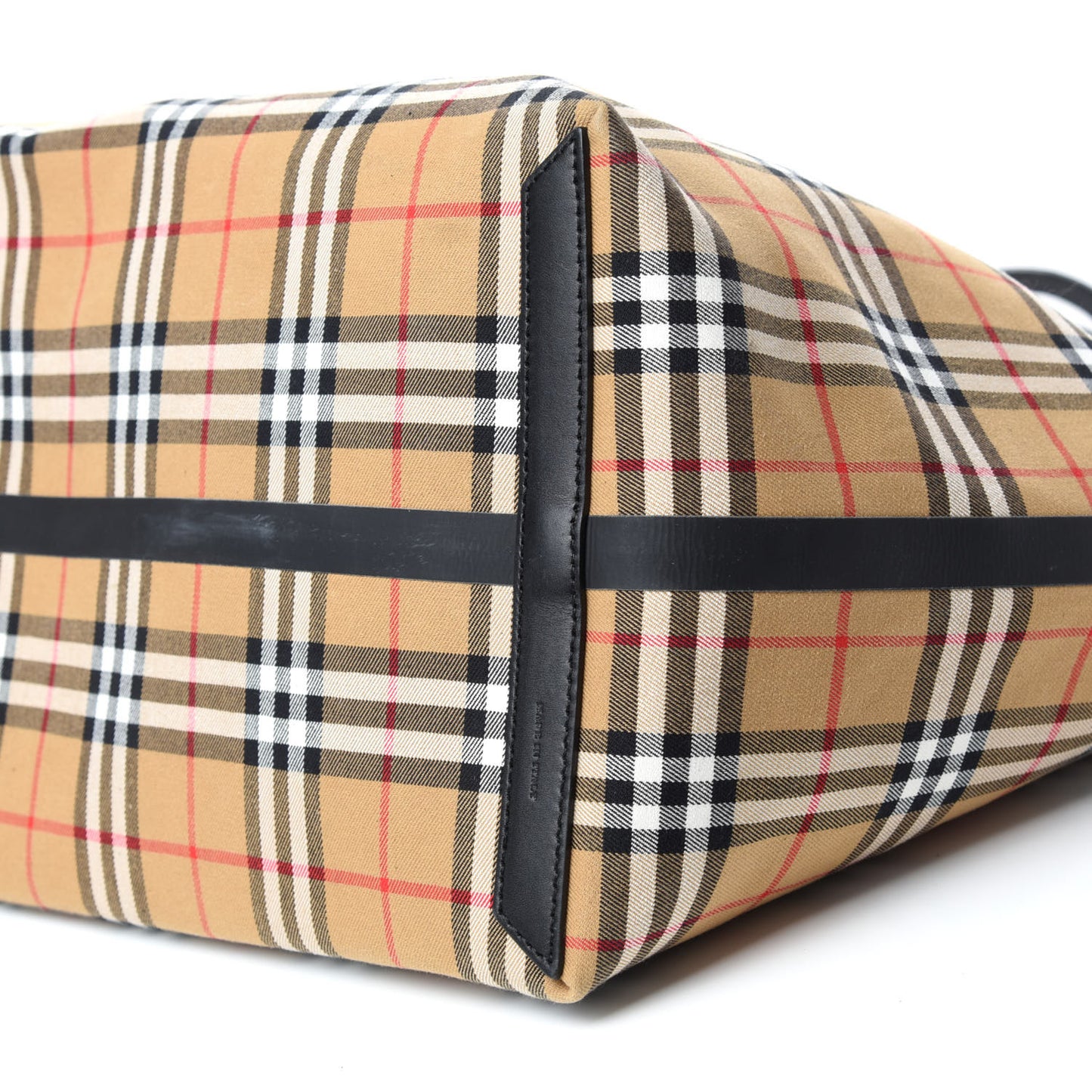 Vintage Check Extra Large The Giant Reversible Tote Antique Yellow