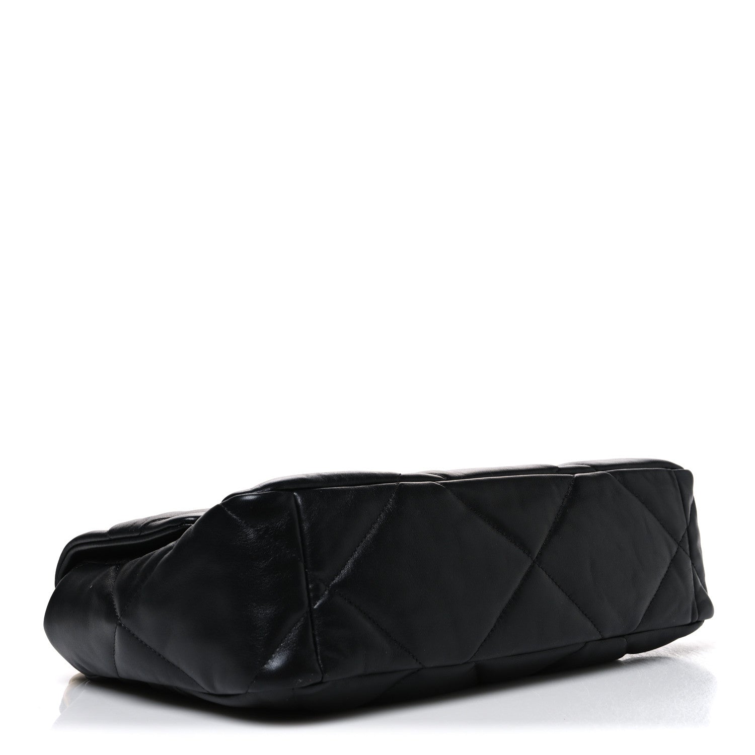 Chanel Lambskin Quilted Large Chanel 19 Flap Black 4 of 10