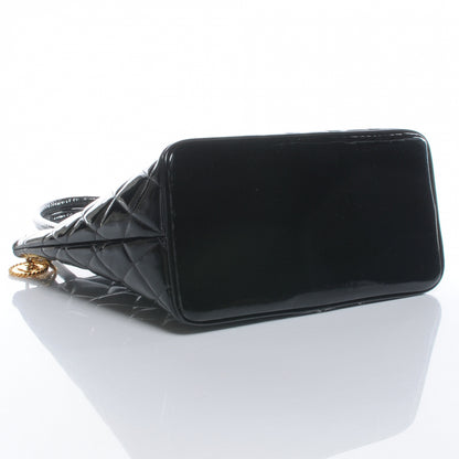 Chanel Patent Medallion Tote Black 4 of 8