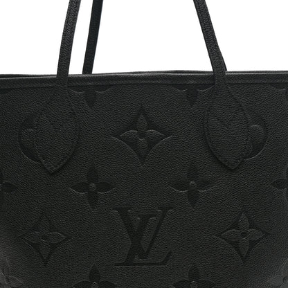 Louis Vuitton Empreinte Monogram Giant Neverfull MM Black 8 of 10