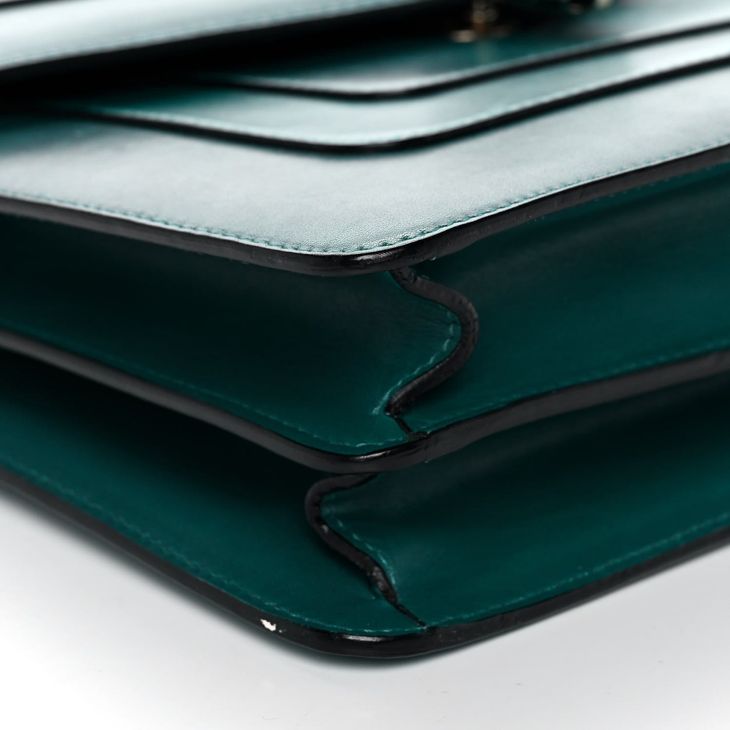 Calfskin Serpenti Forever Crossbody Emerald Green