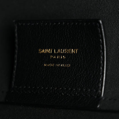 Saint Laurent Calfskin Large Shopping Tote Black 6 of 13