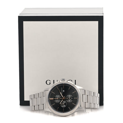 Gucci Stainless Steel 44mm G-Timeless Chronograph Quartz Watch Black 5 of 5