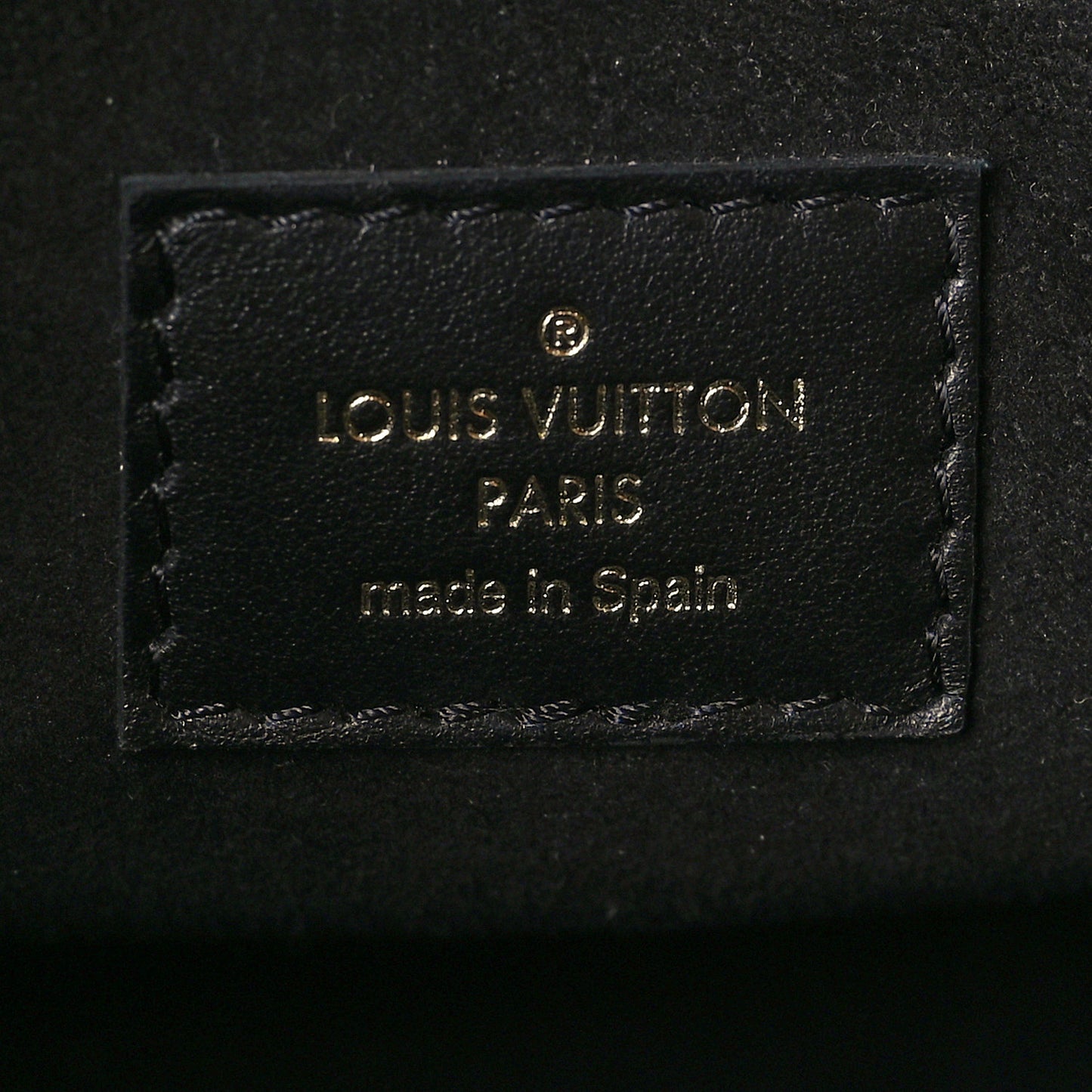 Calfskin Monogram On My Side PM Black