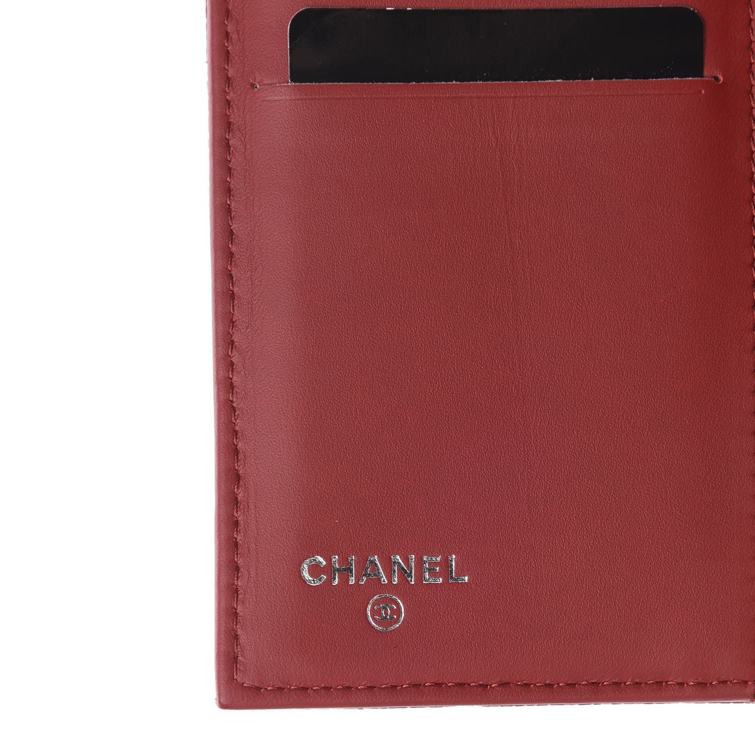 Chanel Caviar Quilted Large Flap Wallet Red 5 of 9