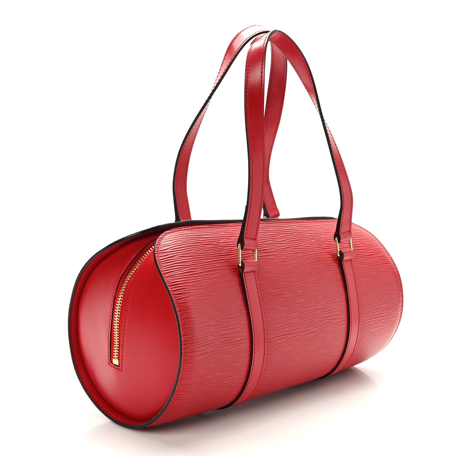 Louis Vuitton Epi Soufflot Castillan Red 3 of 8
