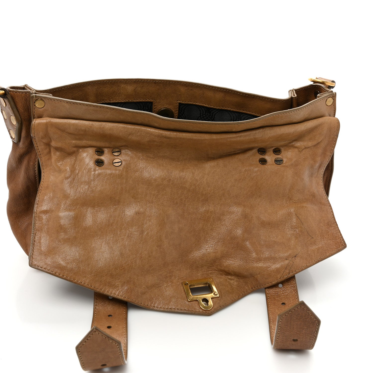 Proenza Schouler Lambskin Medium PS1 Satchel Birch 17 of 25