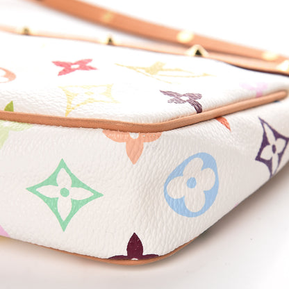 Louis Vuitton Monogram Multicolor Pochette Accessories White 15 of 16