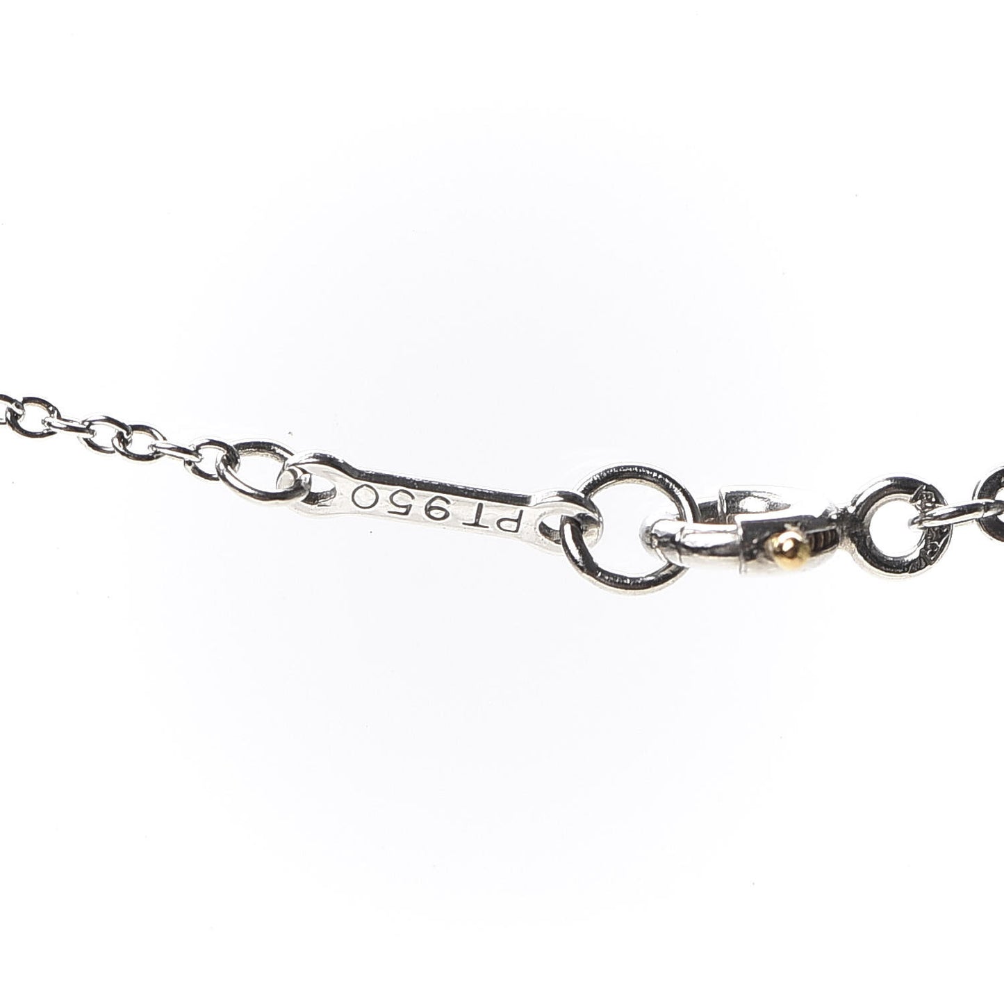 Platinum Diamond .17ct Elsa Peretti Diamonds by the Yard Pendant Necklace