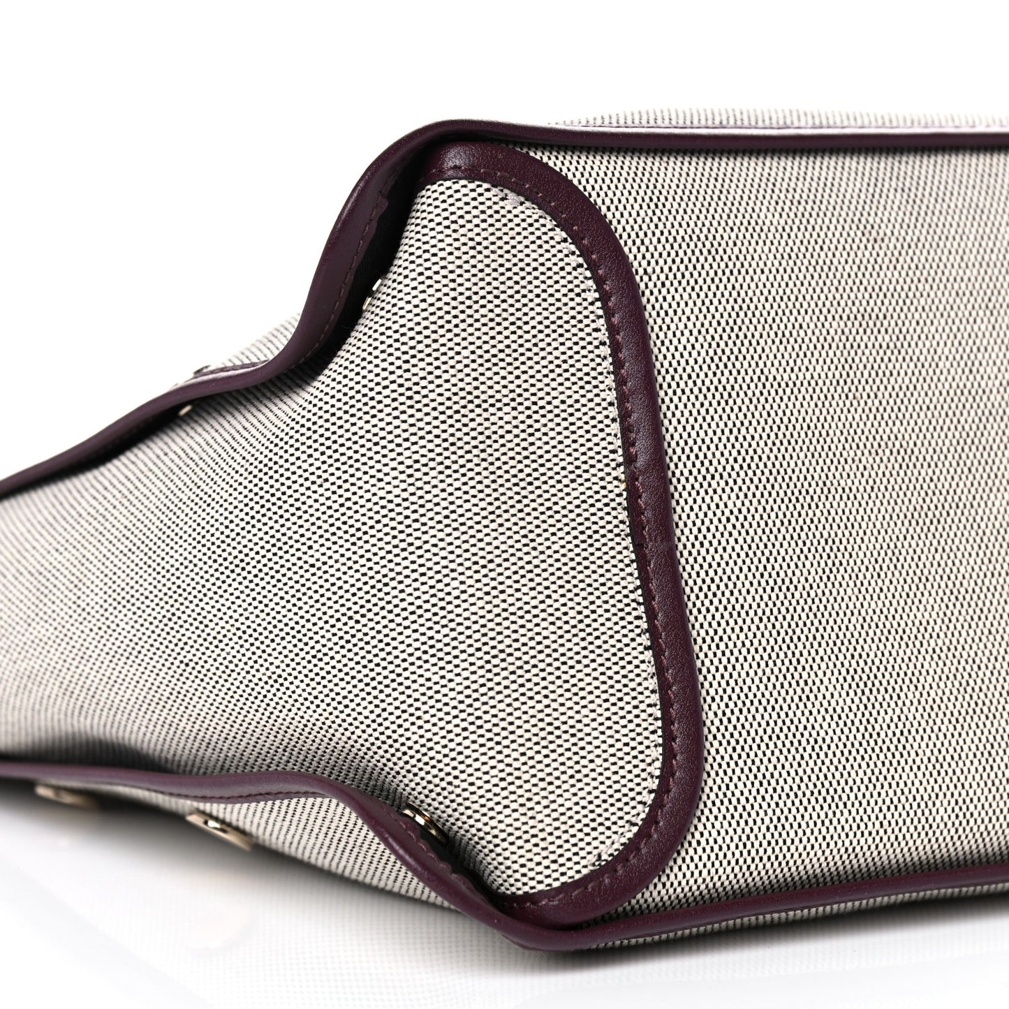 Canvas Medium Bond Shopper Tote Aubergine