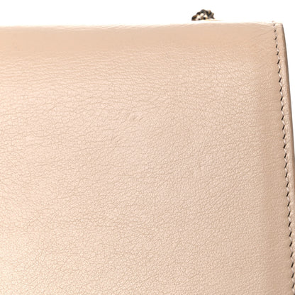 Saint Laurent Smooth Calfskin Medium Braided Monogram Kate Satchel Nude Powder 16 of 17
