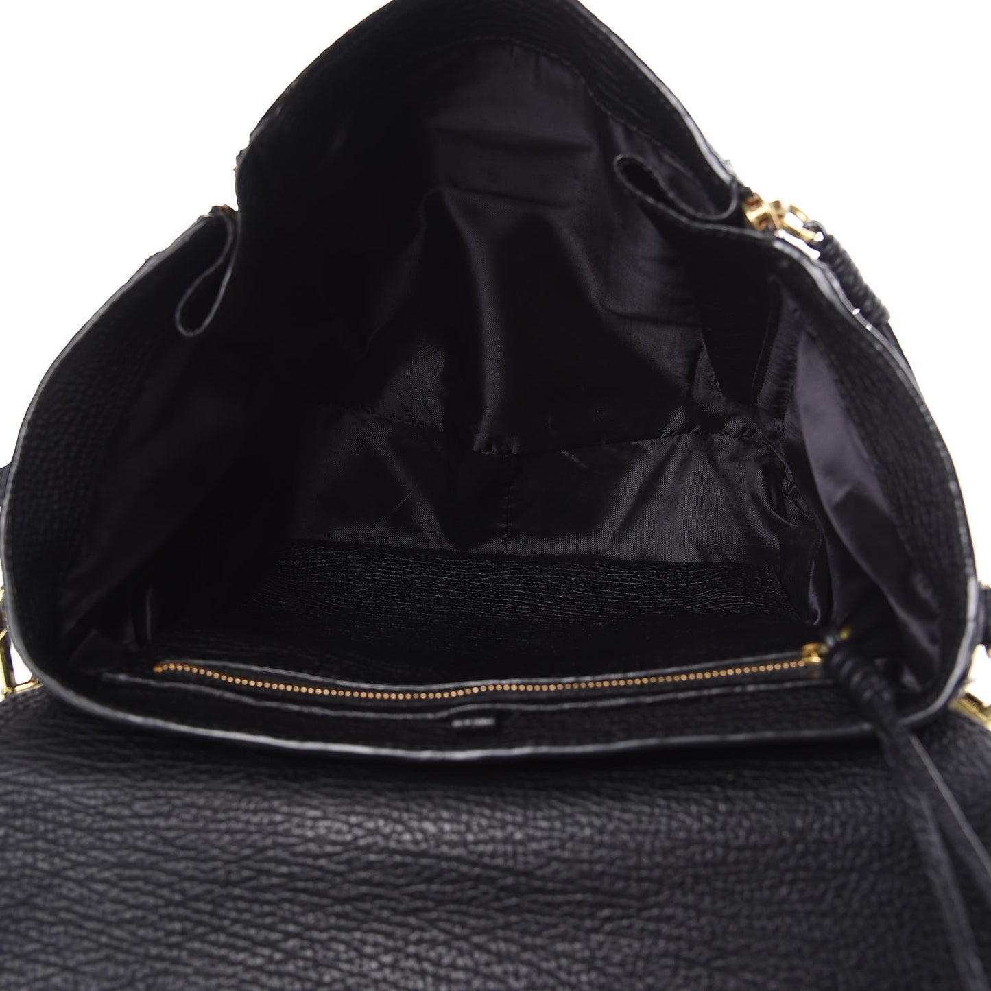 3.1 Textured Calfskin Medium Pashli Satchel Black
