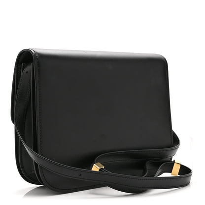 Celine Box Calfskin Medium Classic Box Flap Bag Black 4 of 13