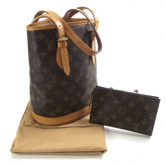 Monogram Petit Bucket 23
