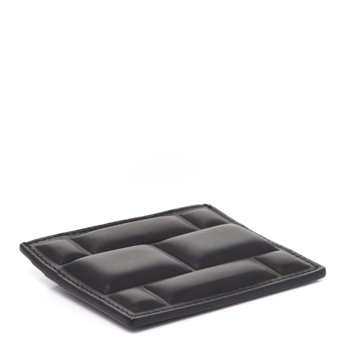 Nappa Padded Card Holder Black
