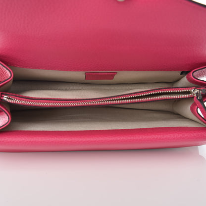 Gucci Pebbled Calfskin Embellished Guccify Small Dionysus Shoulder Bag Rosa 6 of 14