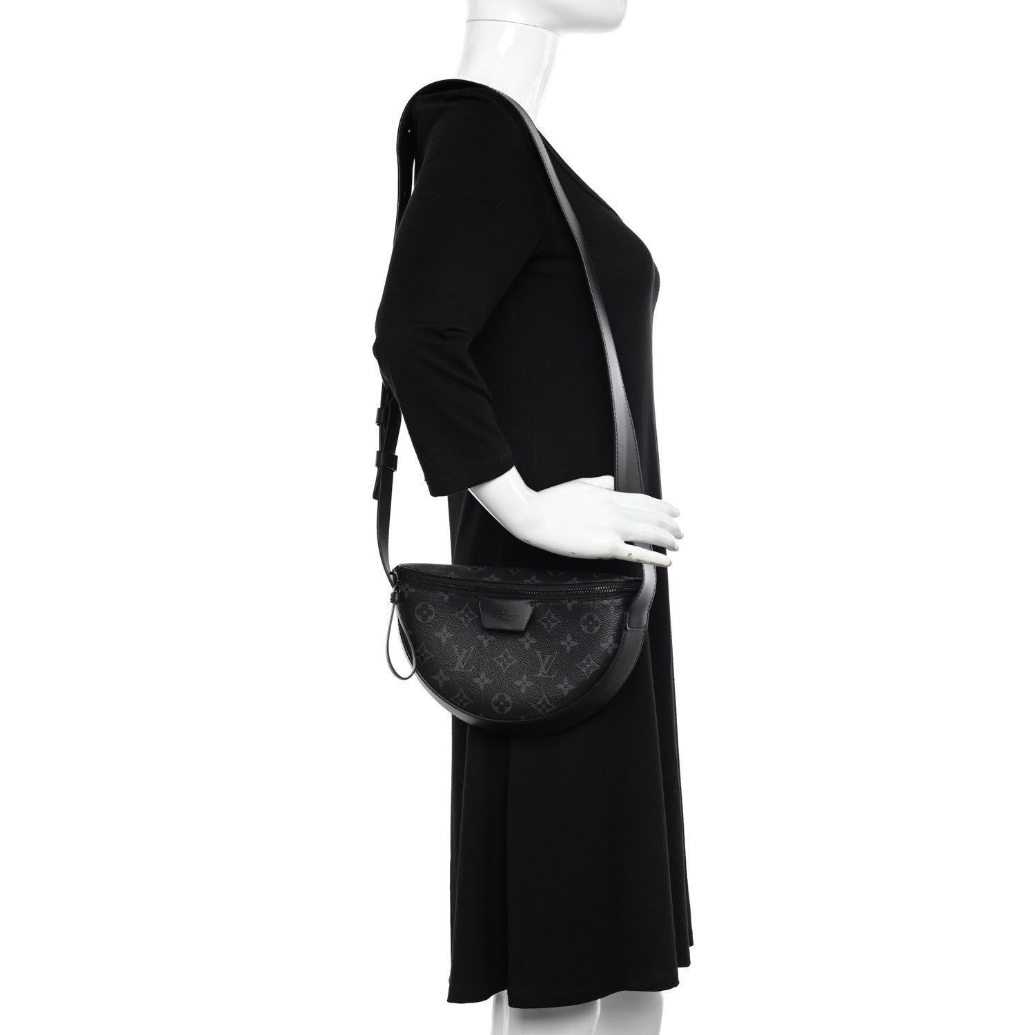 Louis Vuitton Monogram Eclipse LV Moon Crossbody 2 of 11