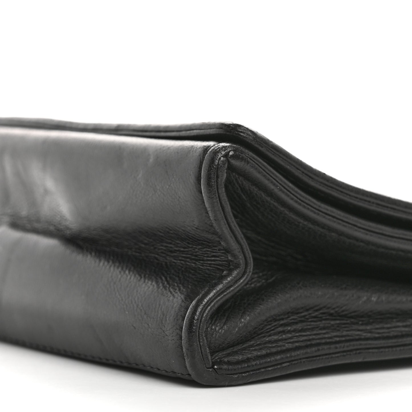 Lambskin CC Single Flap Black