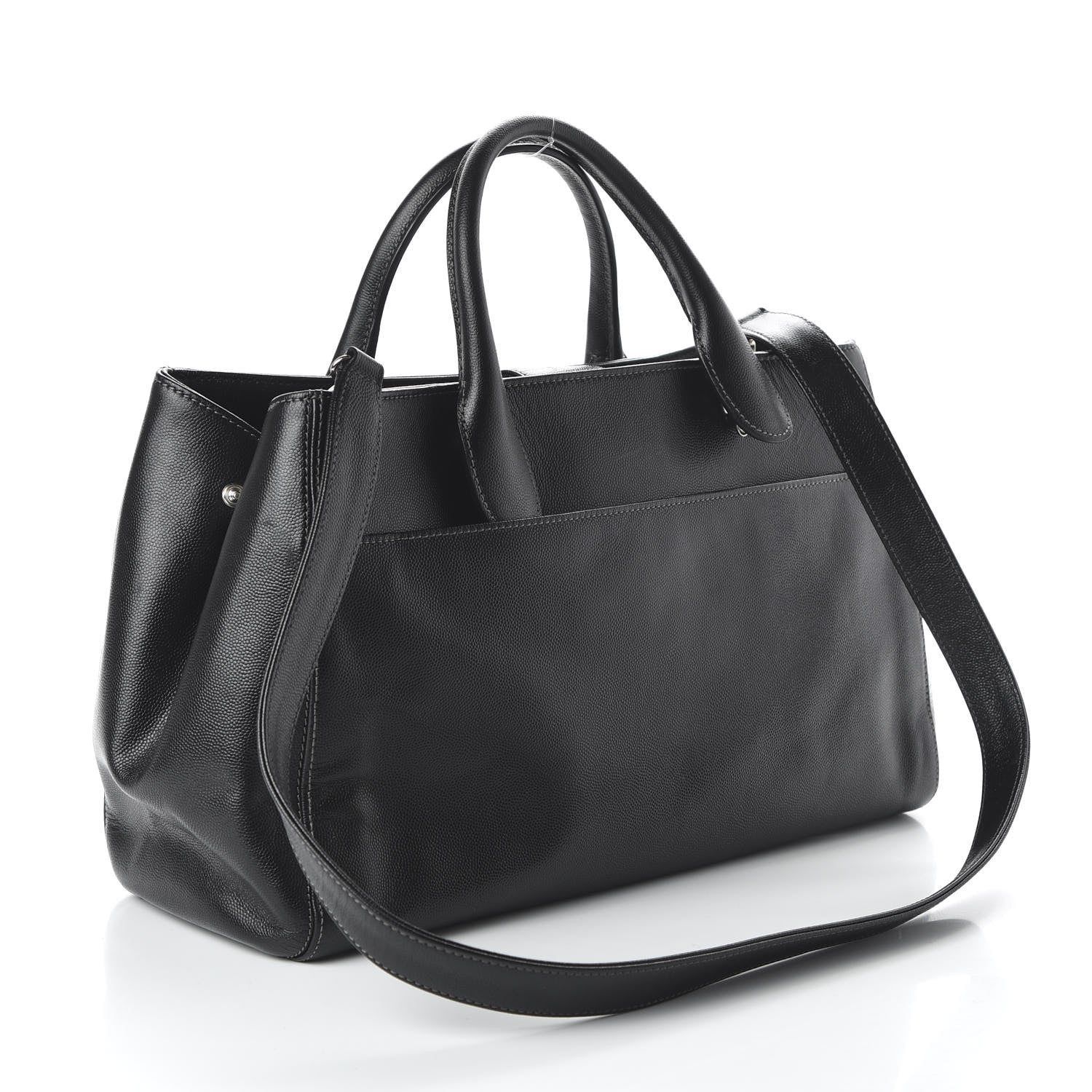 Chanel Caviar Cerf Executive Shopper Tote Black 3 of 12