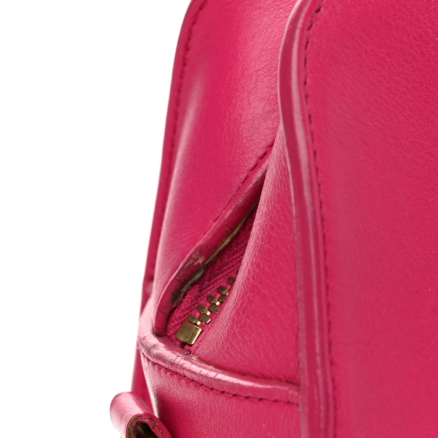 Saint Laurent Calfskin Monogram Baby Cabas Fuchsia 15 of 15
