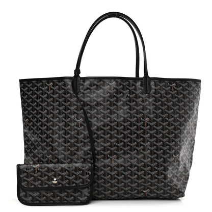 Goyard Goyardine Saint Louis GM Black 1 of 12