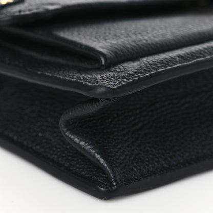 Louis Vuitton Empreinte Vavin Chain Wallet Black 7 of 8