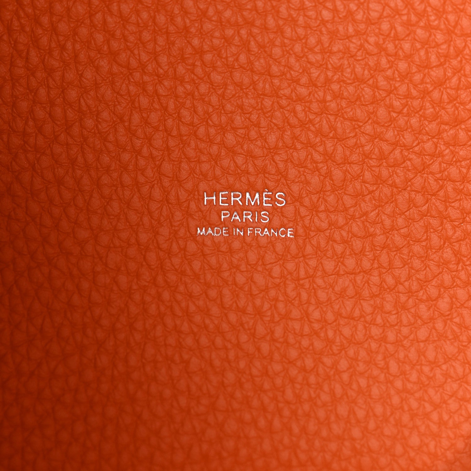 Hermes Taurillon Clemence Picotin Lock 18 PM Orange 6 of 10