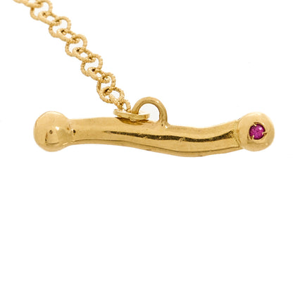 Roberto Coin 18K Yellow White Gold Diamond Flat Station Toggle Necklace 3 of 4