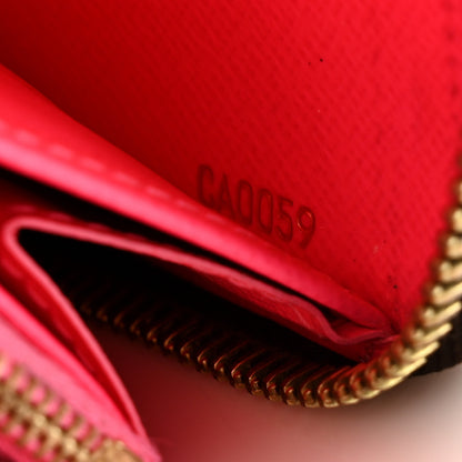 Louis Vuitton Monogram Graffiti Zippy Wallet Fuchsia 8 of 10