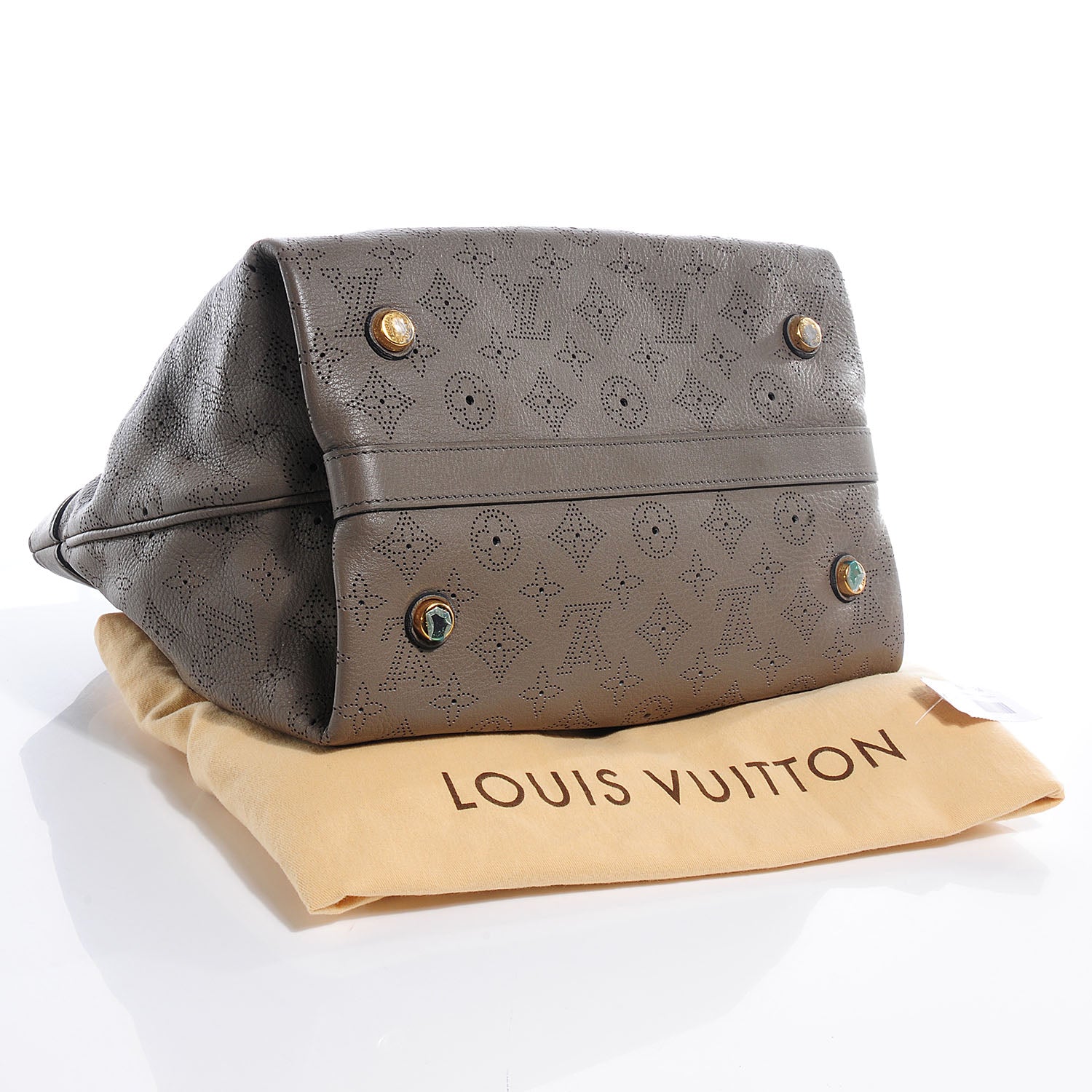 Louis Vuitton Mahina Cirrus PM Taupe 4 of 7