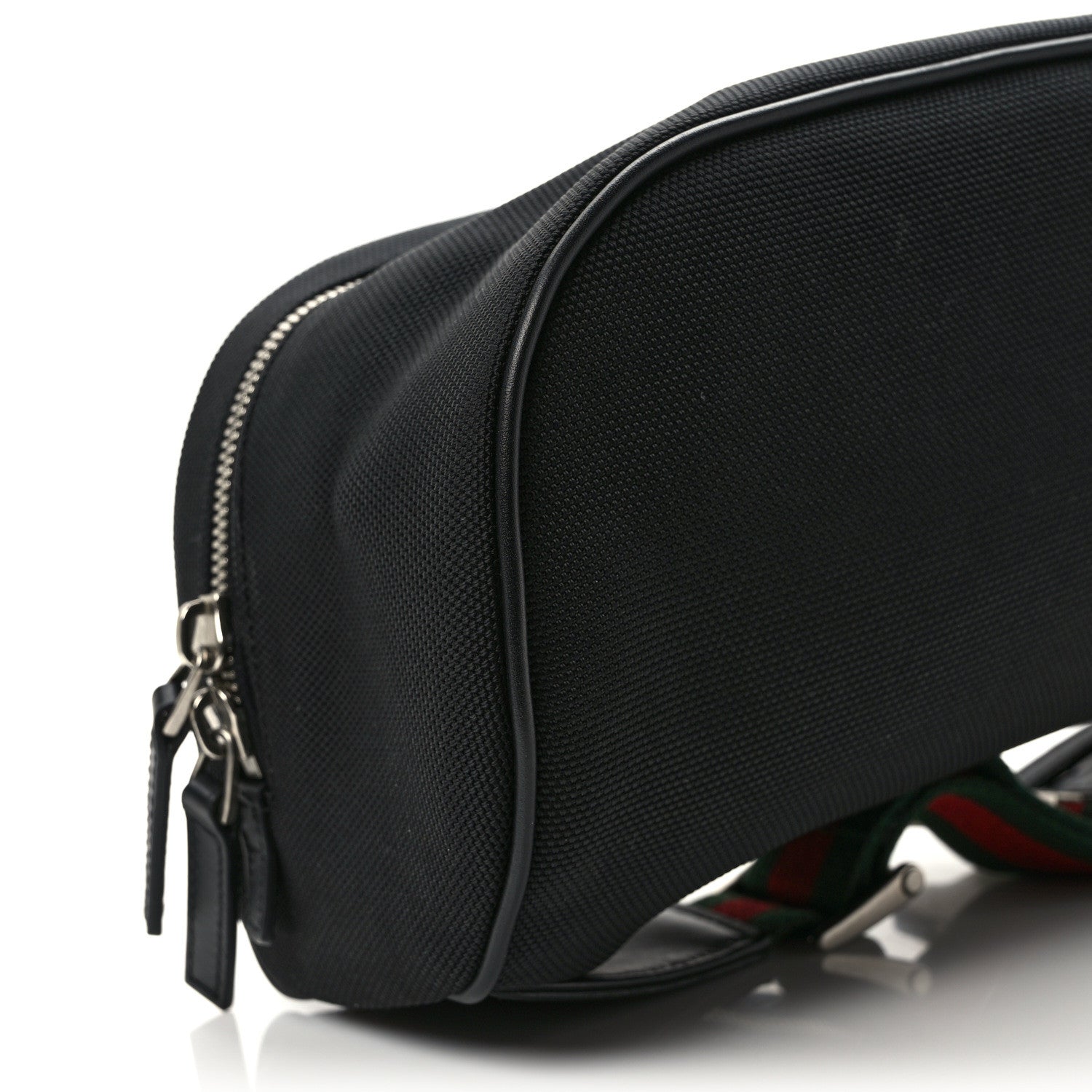Gucci Techno Canvas Web Large Belt Bag Black 8 of 10