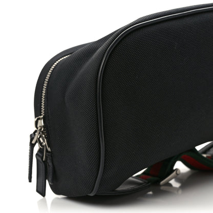 Gucci Techno Canvas Web Large Belt Bag Black 8 of 10
