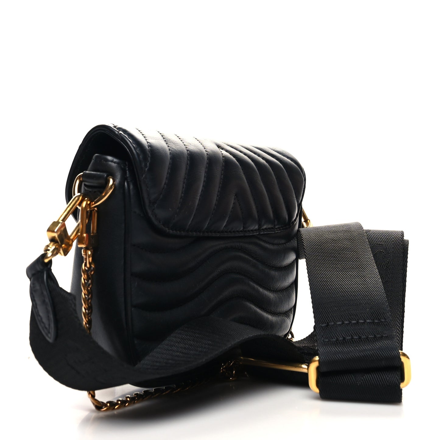 Calfskin New Wave Multi Pochette Black