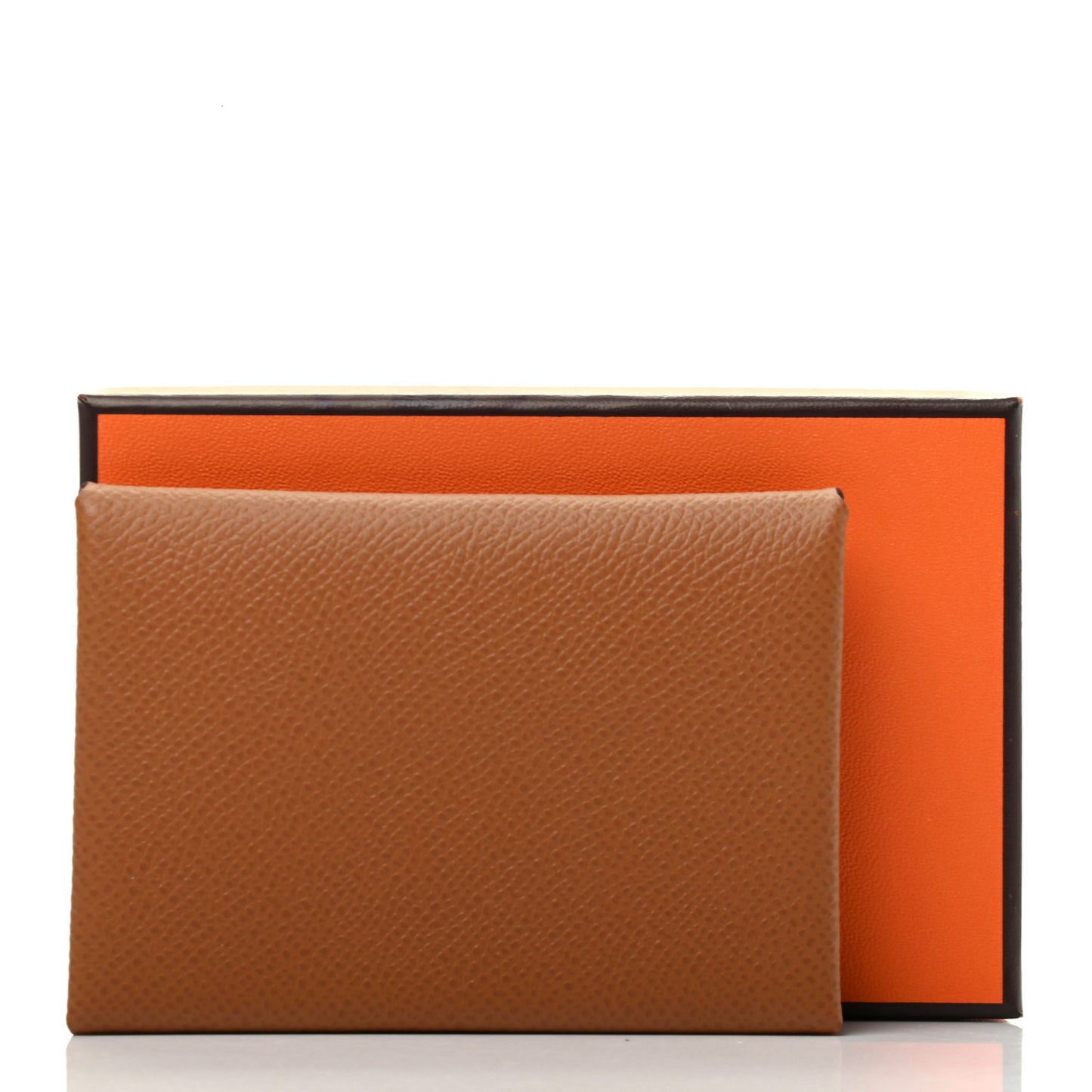 Epsom Calvi Duo Card Case Gold