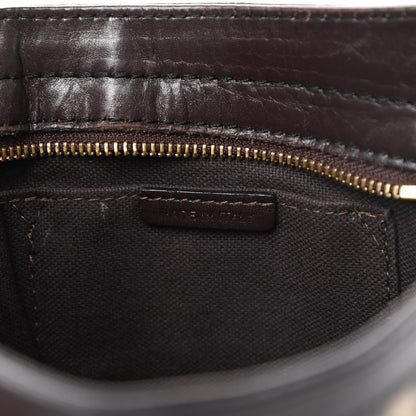 Burberry Haymarket Check Shoulder Bag Chocolate 7 of 15
