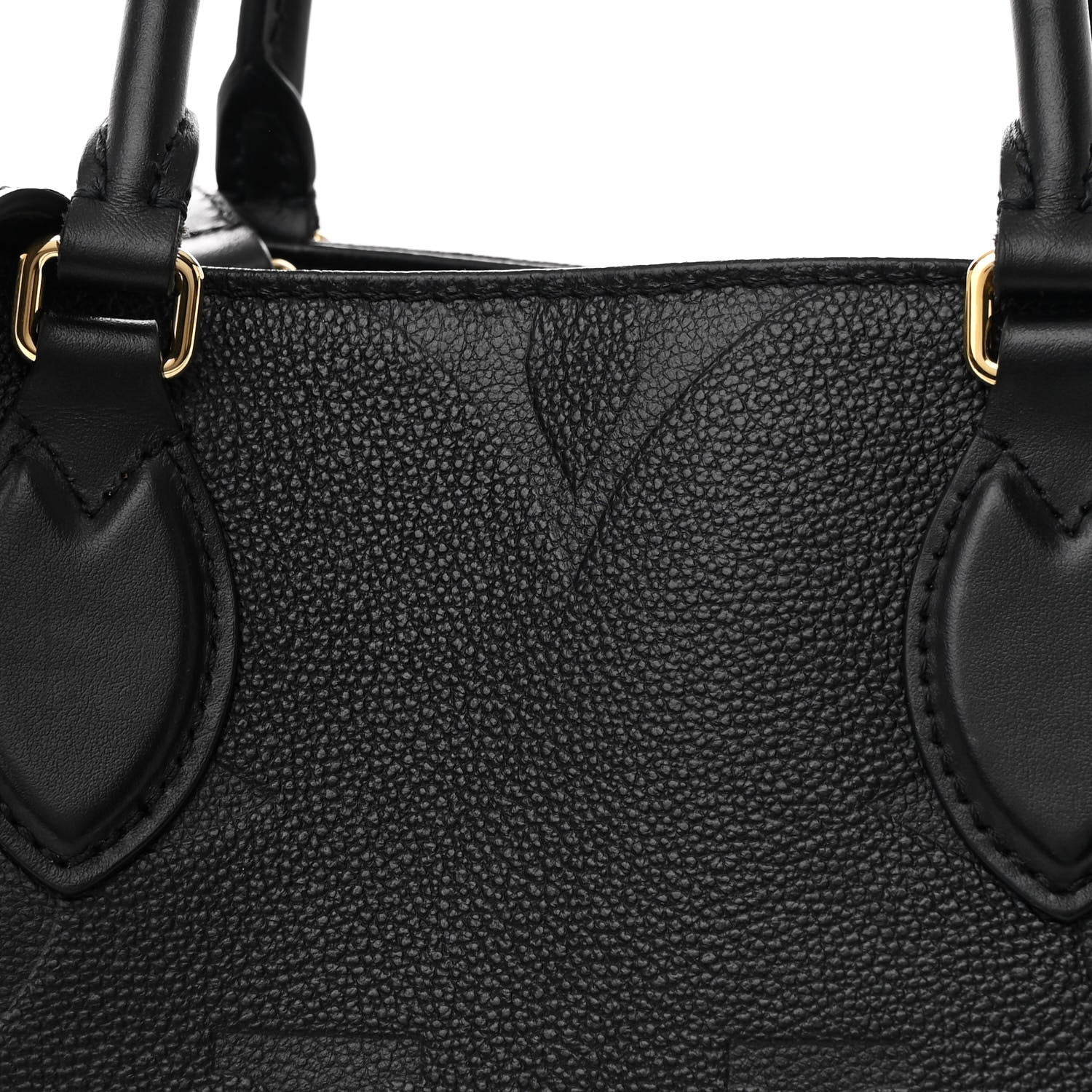 Louis Vuitton Empreinte Monogram Giant OnTheGo MM Black 7 of 10
