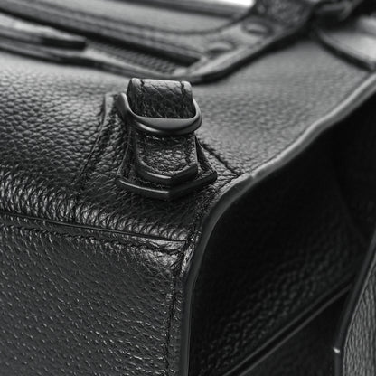 Balenciaga Grained Calfskin Neo Classic Black Hardware Mini City Black 7 of 7