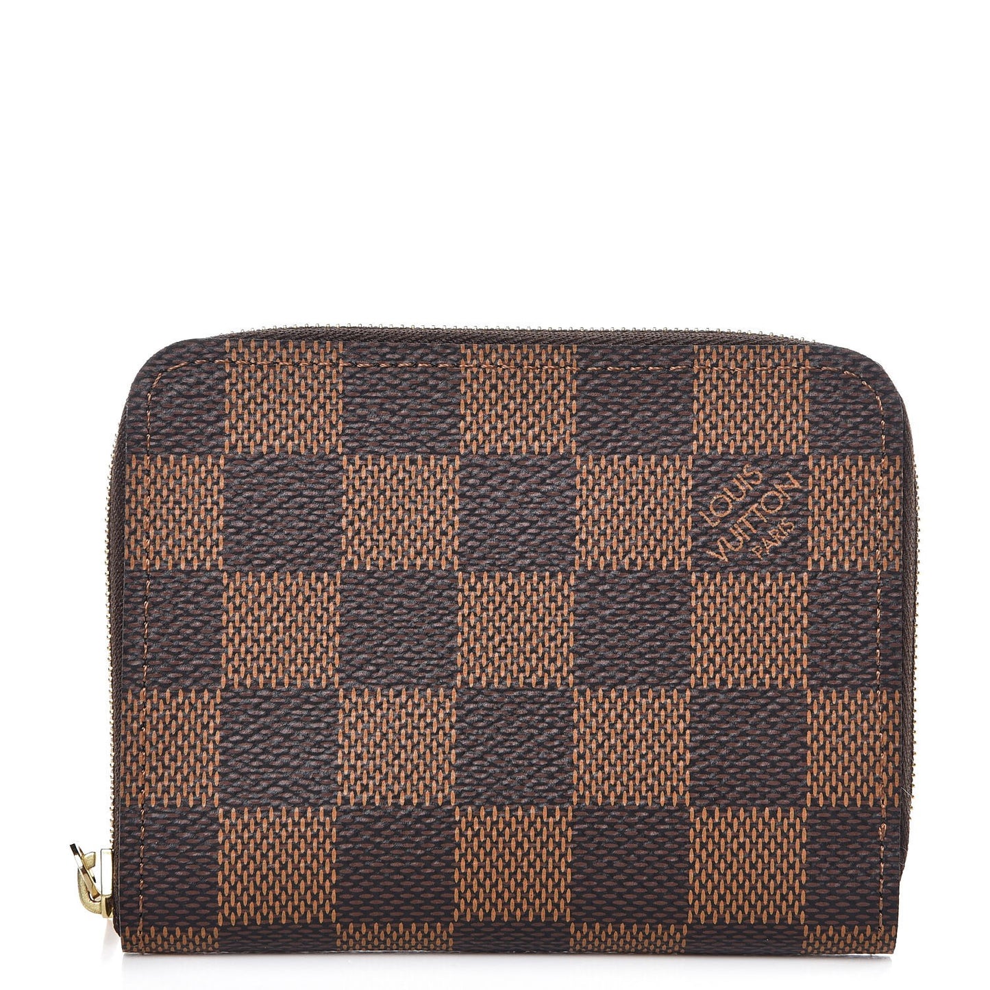 Damier Ebene Zippy Coin Purse