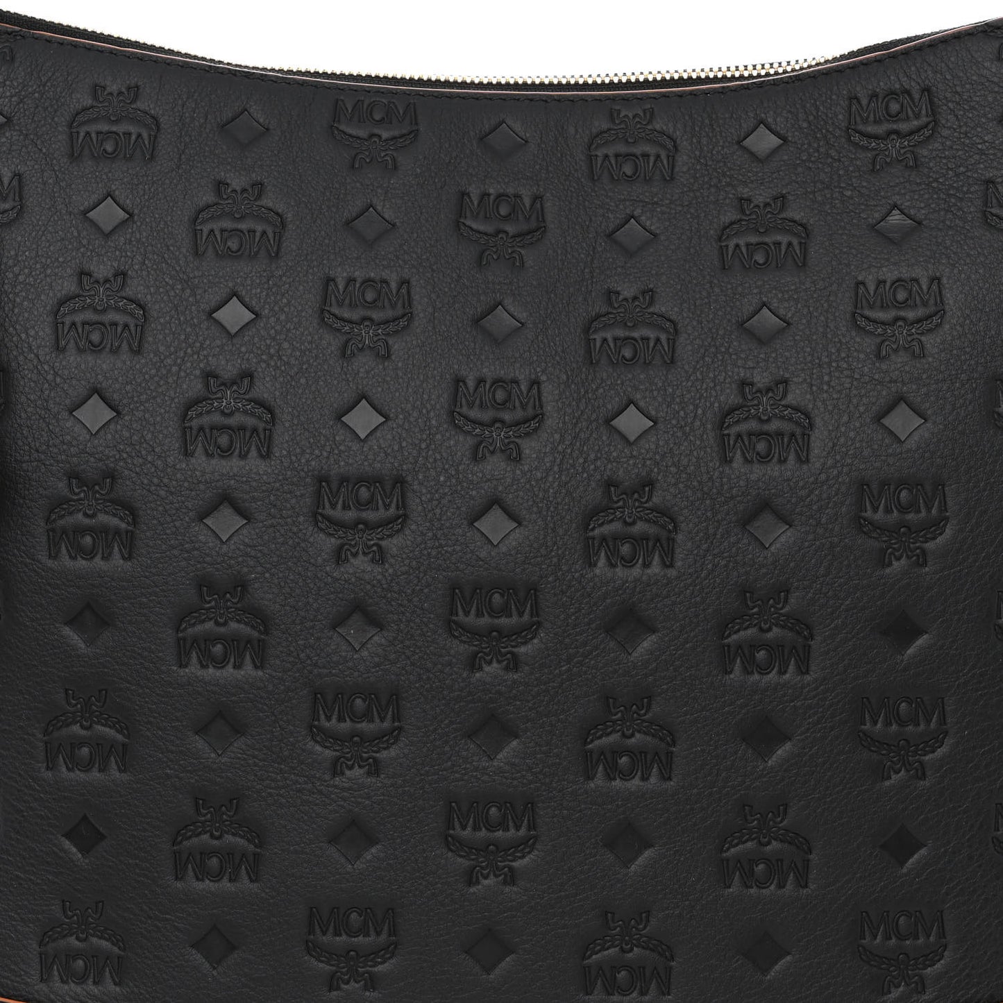 Calfskin Ottomar Monogram Large Klara Hobo Black