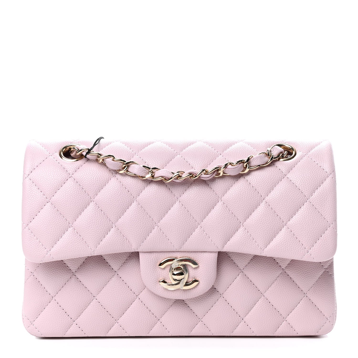 Chanel Caviar Quilted Small Double Flap Light Pink 1 of 4