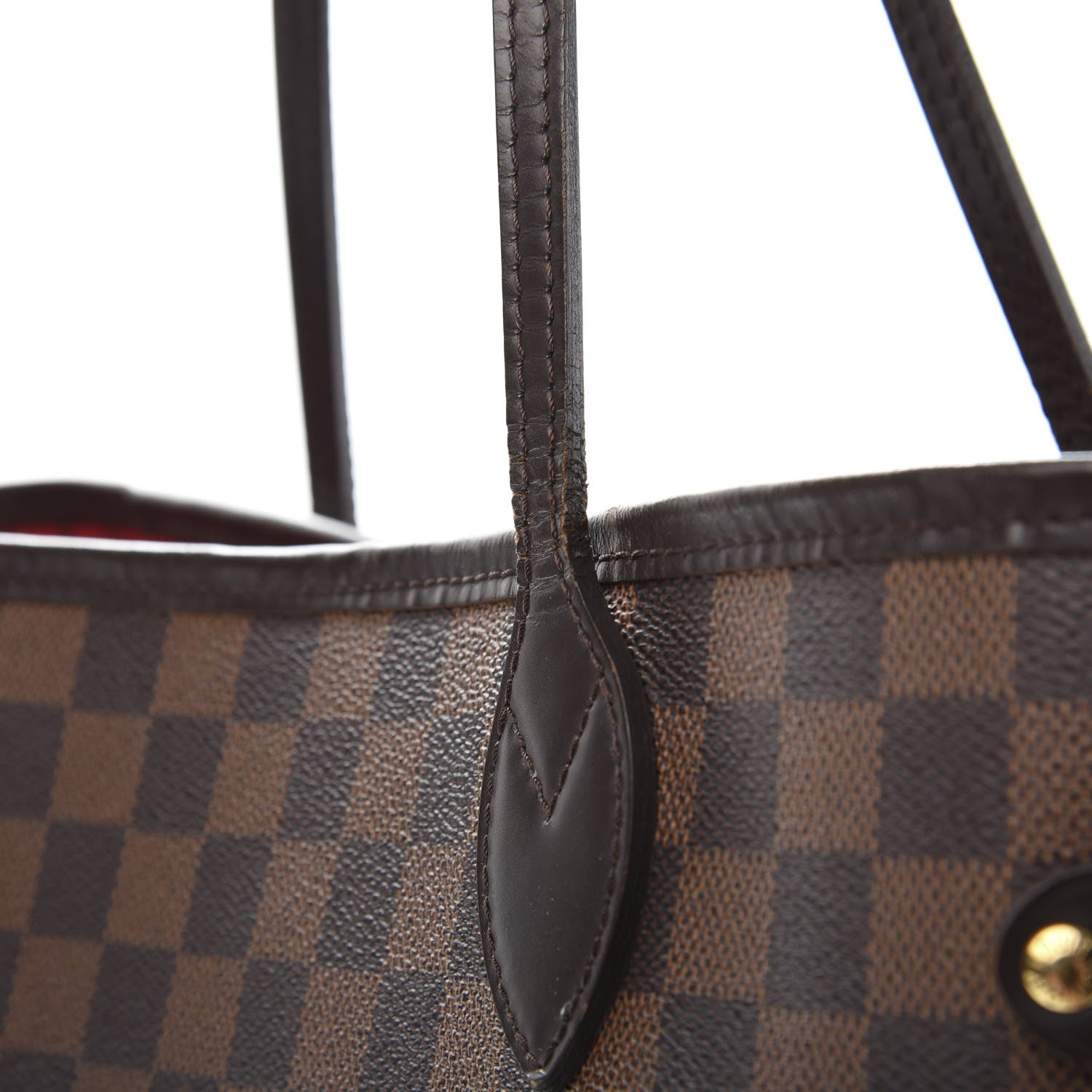 Louis Vuitton Damier Ebene Neverfull MM 17 of 18