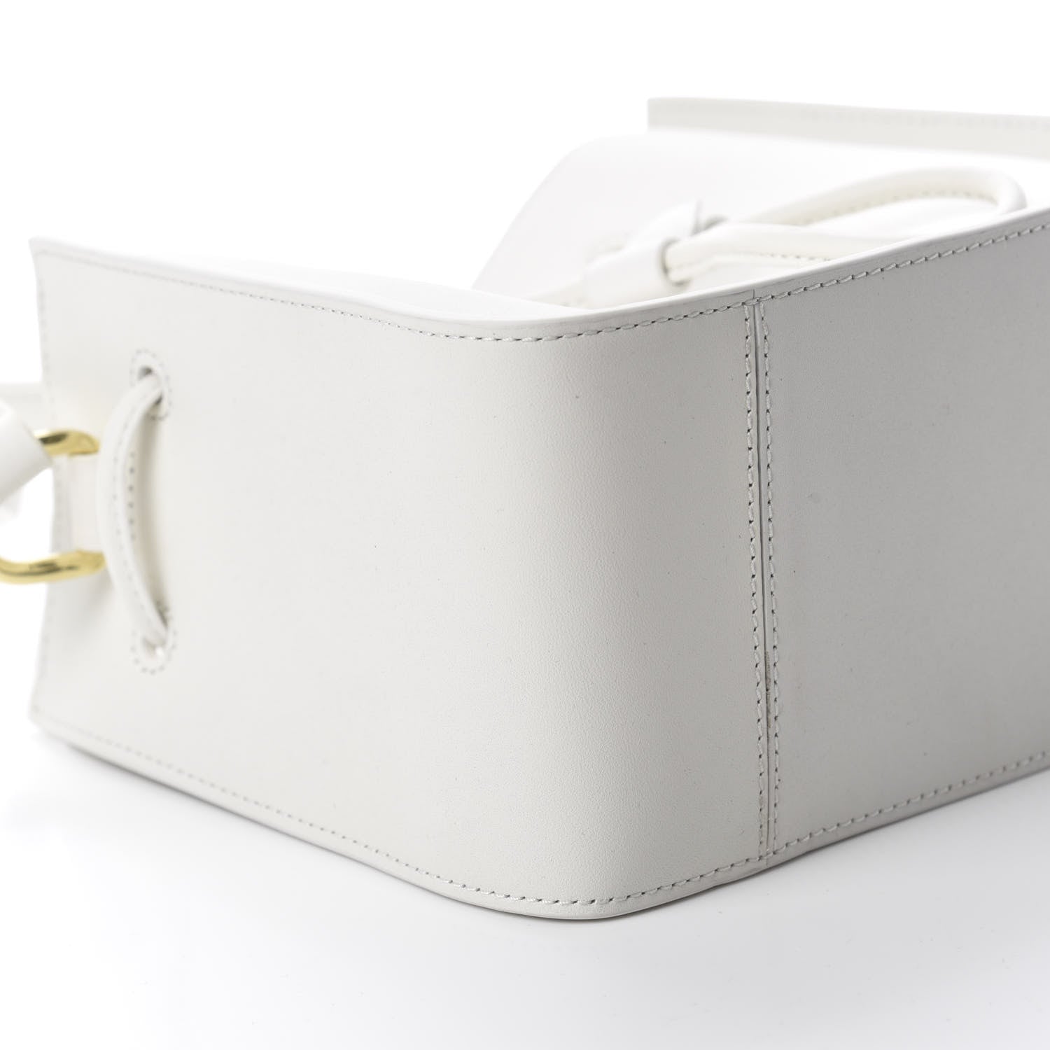 3.1 Phillip Lim 3.1 Smooth Calfskin Mini Soleil Bucket Bag White 5 of 9