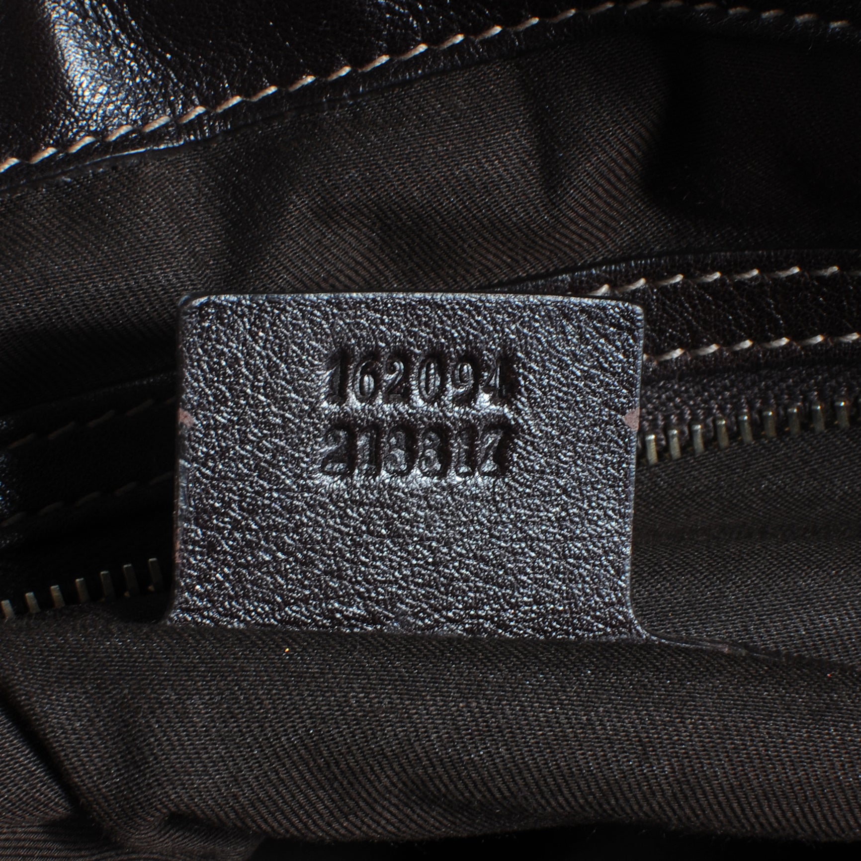 Gucci Leather Britt Tote Dark Brown 6 of 7