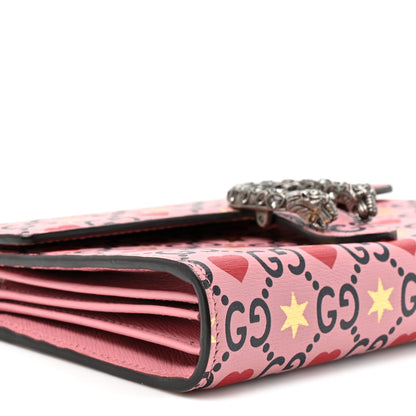 Gucci Calfskin Valentine's Day Exclusive Mini Dionysus Chain Wallet 12 of 14
