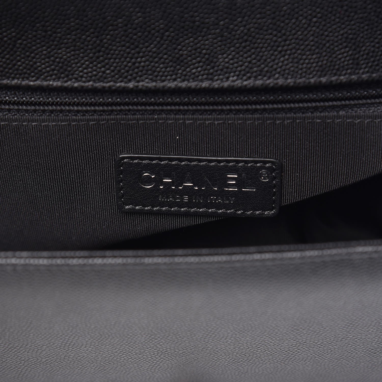 Chanel Caviar Quilted New Medium Boy Flap Black 6 of 8