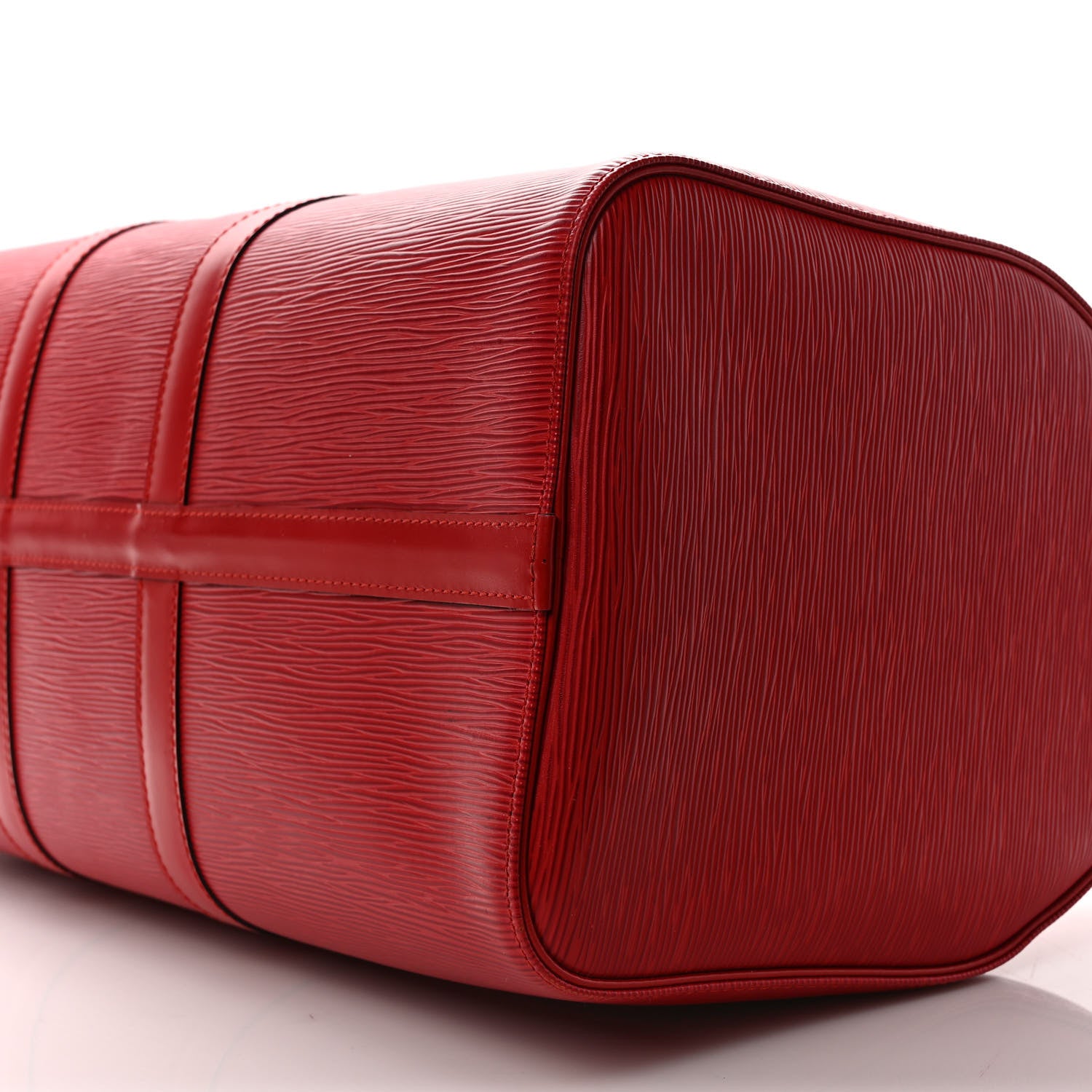 Louis Vuitton Epi Keepall 45 Castillan Red 9 of 10